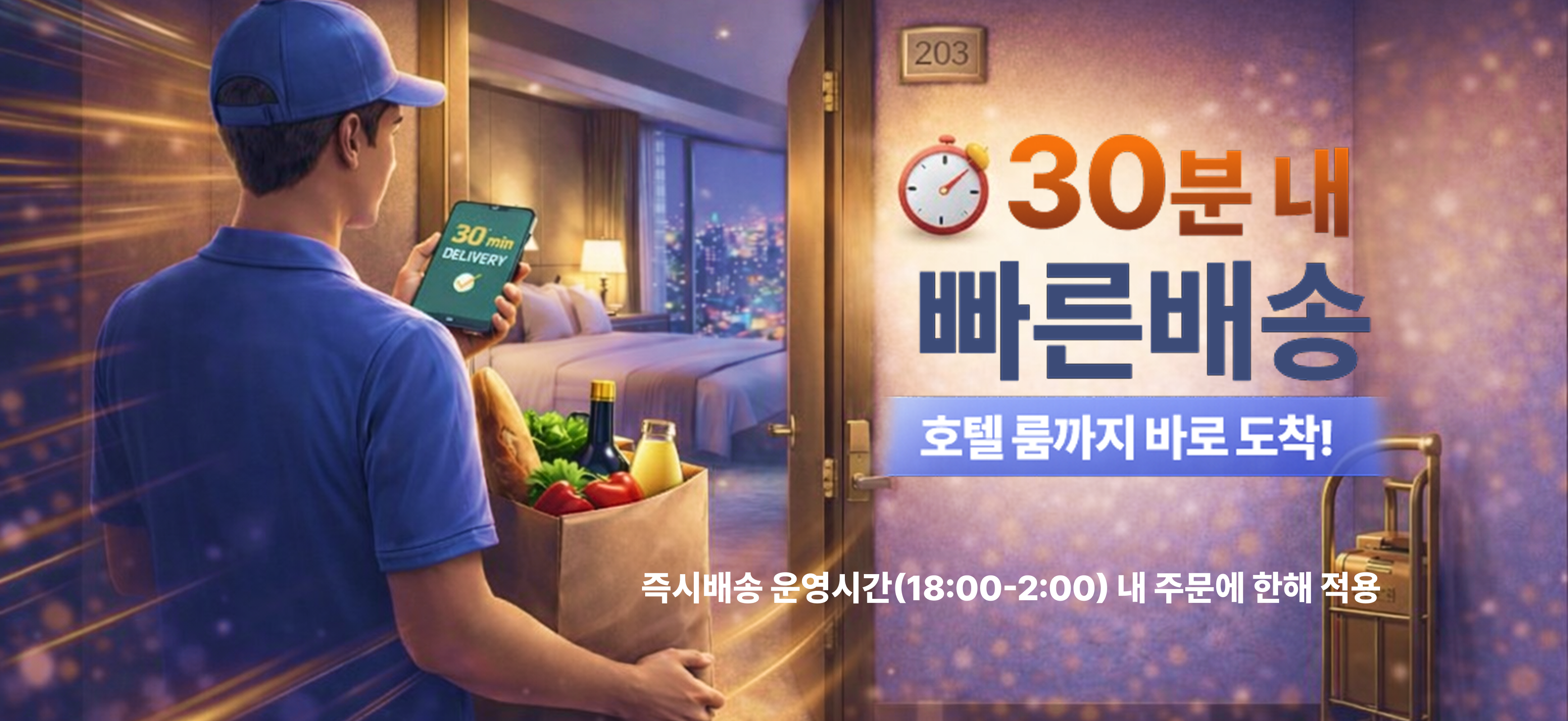 30분 내 빠른배송