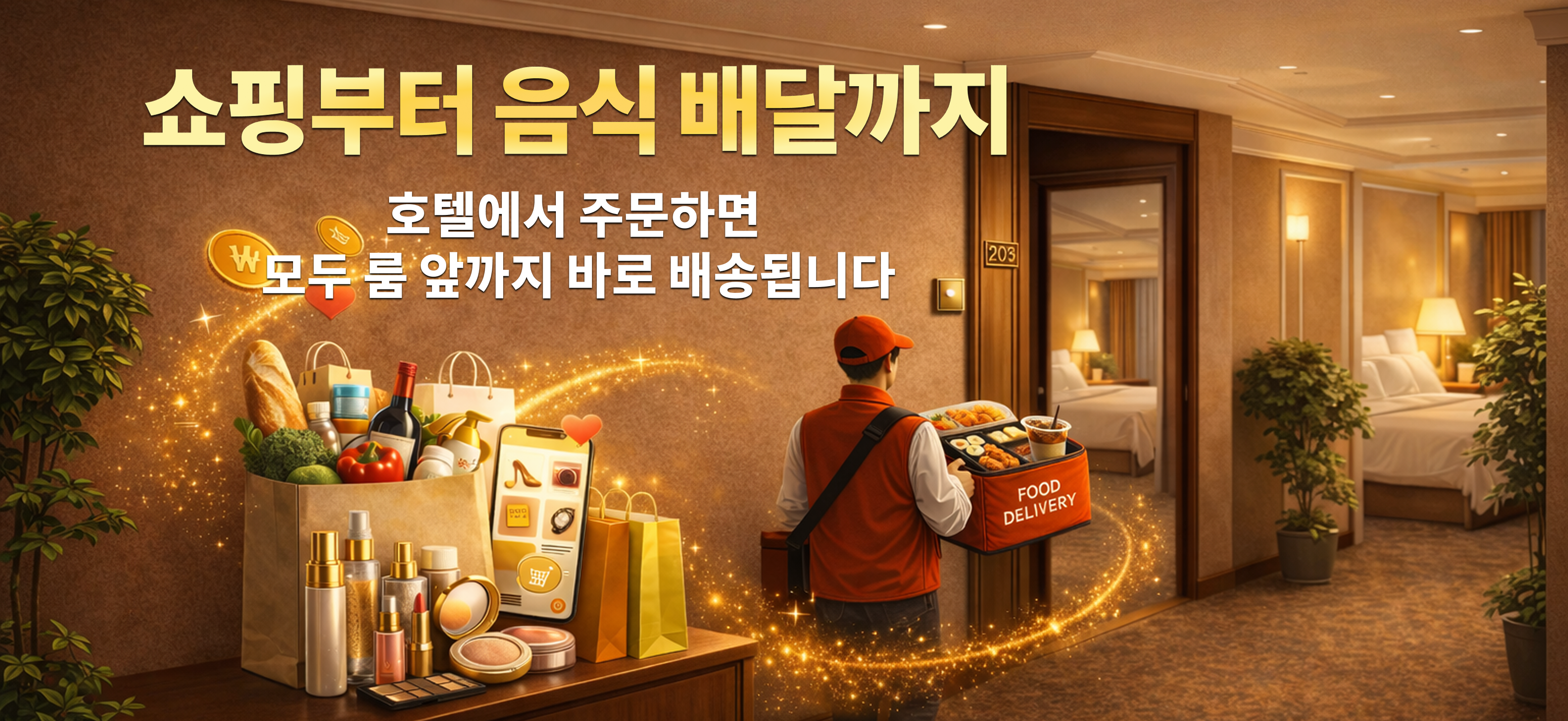 쇼핑부터 음식 배달까지