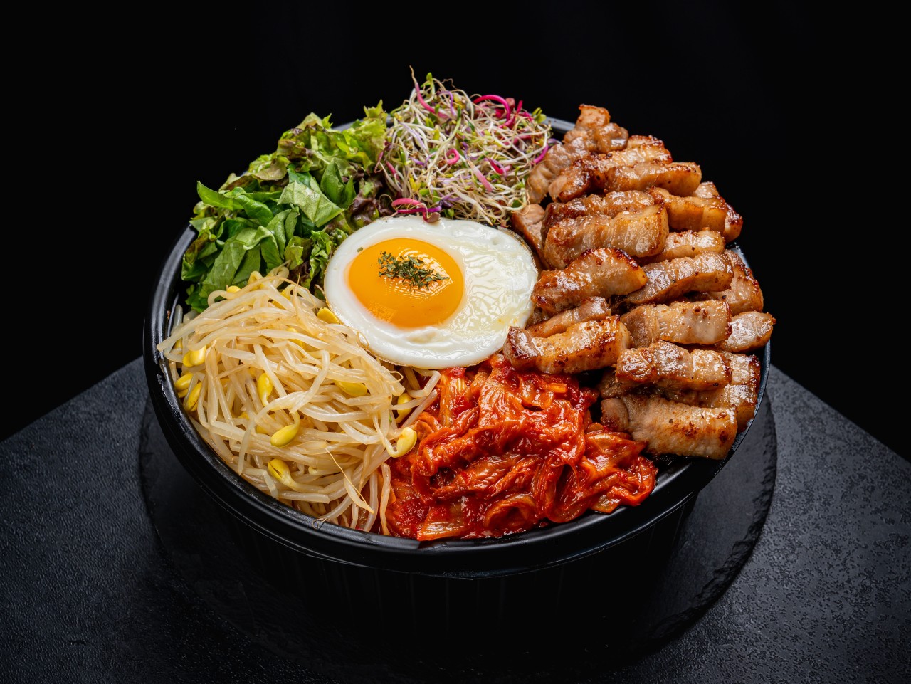 삼겹 비빔밥