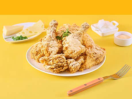 바삭한 눈꽃치즈치킨
