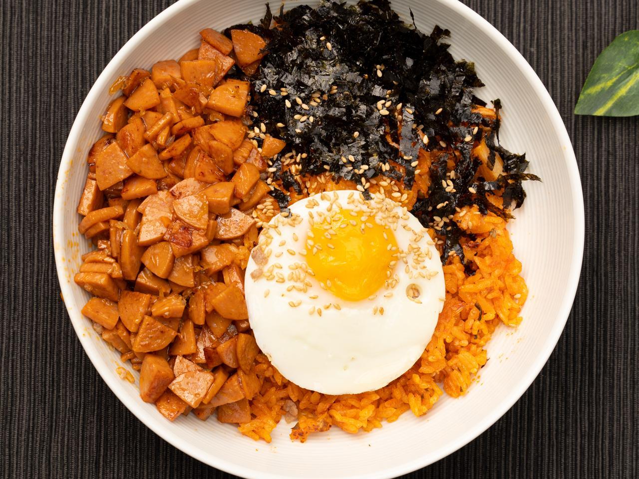 햄듬뿍김치볶음밥