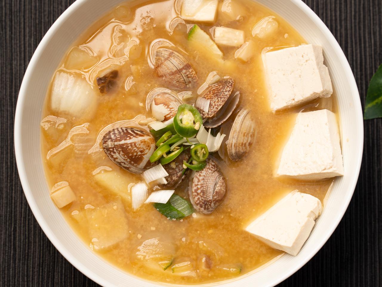 바지락 된장찌개